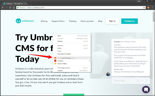 Umbraco Zapp from Chrome web store to be run with OffiDocs Chromium online Umbraco Zapp from Chrome web store to be run with OffiDocs Chromium online