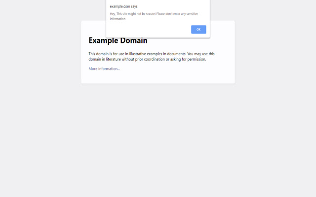 Unsafe Website Detector from Chrome web store to be run with OffiDocs Chromium online Unsafe Website Detector from Chrome web store to be run with OffiDocs Chromium online