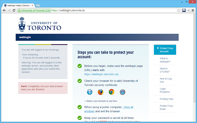 UofT Portal Auto Login from Chrome web store to be run with OffiDocs Chromium online UofT Portal Auto Login from Chrome web store to be run with OffiDocs Chromium online