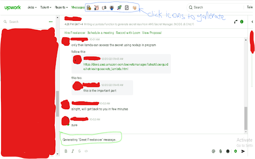 Upwork Client Coversation Aid from Chrome web store to be run with OffiDocs Chromium online Upwork Client Coversation Aid from Chrome web store to be run with OffiDocs Chromium online