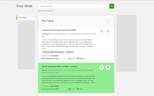 Upwork Liked Job Marker from Chrome web store to be run with OffiDocs Chromium online Upwork Liked Job Marker from Chrome web store to be run with OffiDocs Chromium online