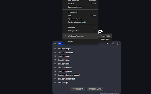 URL Defang/Refang Tool from Chrome web store to be run with OffiDocs Chromium online URL Defang/Refang Tool from Chrome web store to be run with OffiDocs Chromium online