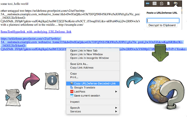 URLDefenseDecoder from Chrome web store to be run with OffiDocs Chromium online URLDefenseDecoder from Chrome web store to be run with OffiDocs Chromium online