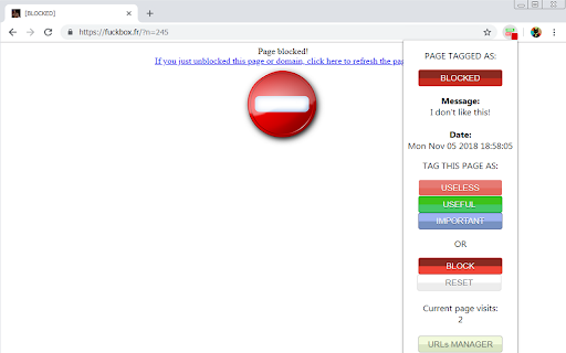 URLs Manager Websites Blocker and Labeller from Chrome web store to be run with OffiDocs Chromium online URLs Manager Websites Blocker and Labeller from Chrome web store to be run with OffiDocs Chromium online
