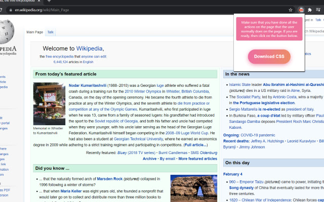 Used CSS from Chrome web store to be run with OffiDocs Chromium online Used CSS from Chrome web store to be run with OffiDocs Chromium online