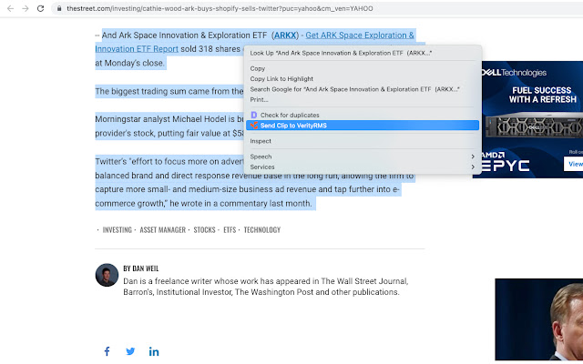VerityRMS WebClipper from Chrome web store to be run with OffiDocs Chromium online VerityRMS WebClipper from Chrome web store to be run with OffiDocs Chromium online