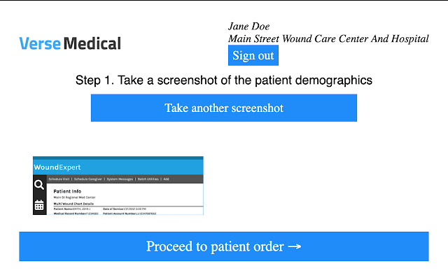Verse Medical Orders from Chrome web store to be run with OffiDocs Chromium online Verse Medical Orders from Chrome web store to be run with OffiDocs Chromium online