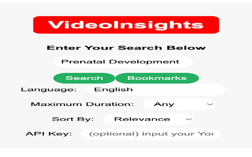 Video Insights Plugin from Chrome web store to be run with OffiDocs Chromium online Video Insights Plugin from Chrome web store to be run with OffiDocs Chromium online