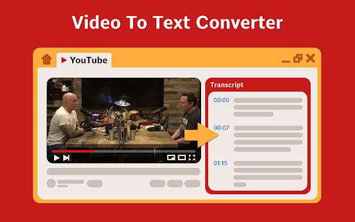 Video to Text Converter from Chrome web store to be run with OffiDocs Chromium online Video to Text Converter from Chrome web store to be run with OffiDocs Chromium online