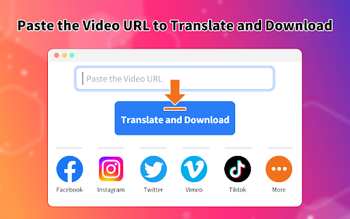 Video Translator Translate Video Voice online from Chrome web store to be run with OffiDocs Chromium online Video Translator Translate Video Voice online from Chrome web store to be run with OffiDocs Chromium online