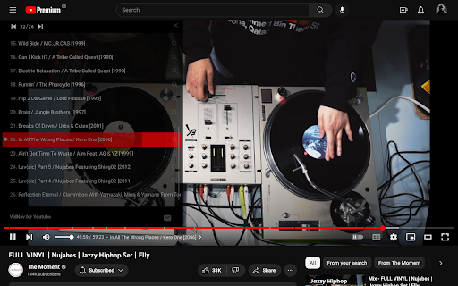 VidNav for Youtube from Chrome web store to be run with OffiDocs Chromium online VidNav for Youtube from Chrome web store to be run with OffiDocs Chromium online
