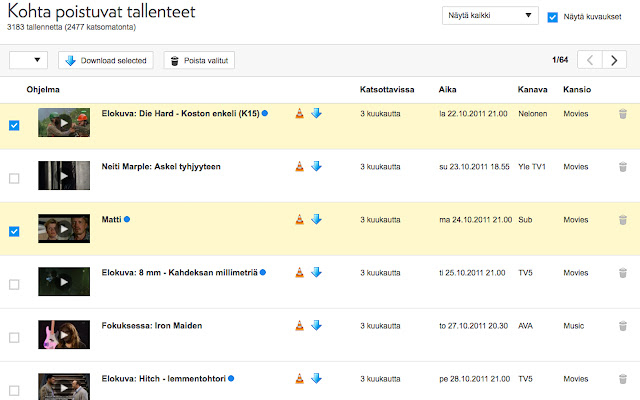 ViihdeHelper from Chrome web store to be run with OffiDocs Chromium online ViihdeHelper from Chrome web store to be run with OffiDocs Chromium online