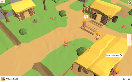 Village Craft Game Recruit villagers to help grow your town! from Chrome web store to be run with OffiDocs Chromium online Village Craft Game Recruit villagers to help grow your town! from Chrome web store to be run with OffiDocs Chromium online