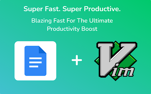 Vim for Google Docs™ from Chrome web store to be run with OffiDocs Chromium online Vim for Google Docs™ from Chrome web store to be run with OffiDocs Chromium online