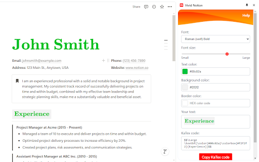 Vivid Notion Use custom colors for text in Notion from Chrome web store to be run with OffiDocs Chromium online Vivid Notion Use custom colors for text in Notion from Chrome web store to be run with OffiDocs Chromium online