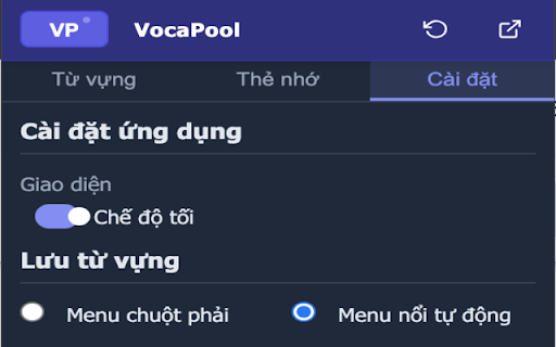 VocaPool from Chrome web store to be run with OffiDocs Chromium online VocaPool from Chrome web store to be run with OffiDocs Chromium online