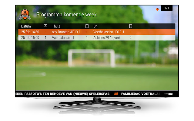 VoetbalAssist ClubTv from Chrome web store to be run with OffiDocs Chromium online VoetbalAssist ClubTv from Chrome web store to be run with OffiDocs Chromium online