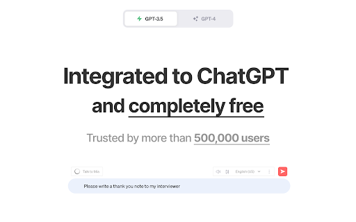 Voice Control for ChatGPT from Chrome web store to be run with OffiDocs Chromium online Voice Control for ChatGPT from Chrome web store to be run with OffiDocs Chromium online