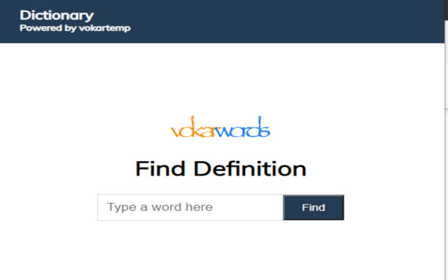 vokarwords from Chrome web store to be run with OffiDocs Chromium online vokarwords from Chrome web store to be run with OffiDocs Chromium online