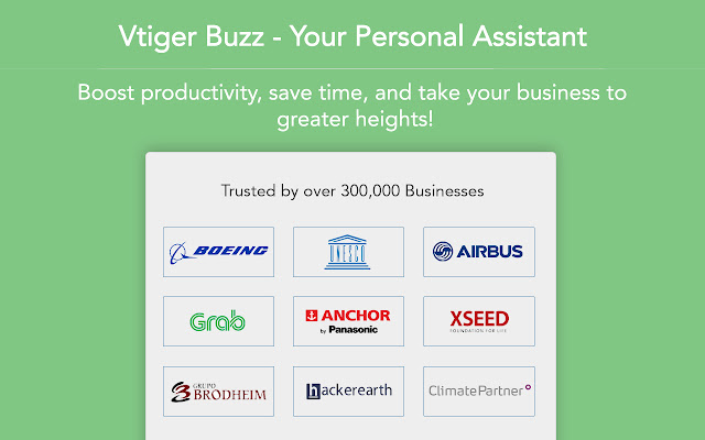 Vtiger Buzz from Chrome web store to be run with OffiDocs Chromium online Vtiger Buzz from Chrome web store to be run with OffiDocs Chromium online