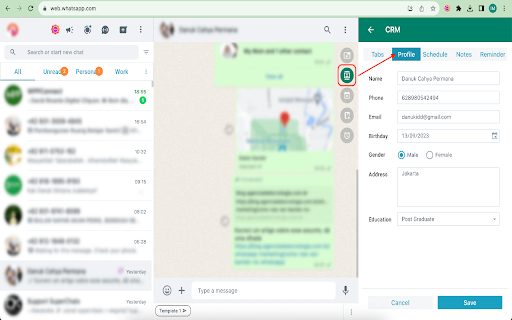 WA Gear WhatsApp Campaign and CRM from Chrome web store to be run with OffiDocs Chromium online WA Gear WhatsApp Campaign and CRM from Chrome web store to be run with OffiDocs Chromium online