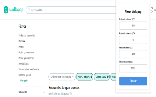 Wallapop URL Mod from Chrome web store to be run with OffiDocs Chromium online Wallapop URL Mod from Chrome web store to be run with OffiDocs Chromium online