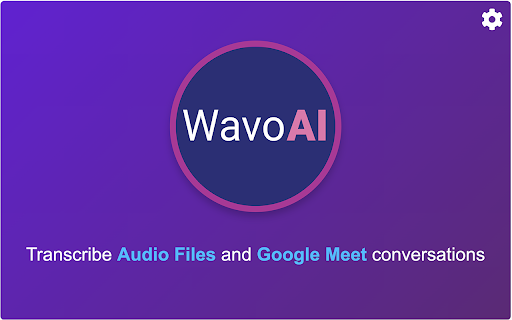 WavoAI Recorder from Chrome web store to be run with OffiDocs Chromium online WavoAI Recorder from Chrome web store to be run with OffiDocs Chromium online