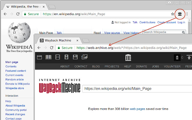 Wayback Machine Lookup from Chrome web store to be run with OffiDocs Chromium online Wayback Machine Lookup from Chrome web store to be run with OffiDocs Chromium online