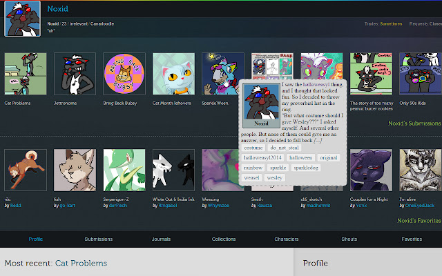 Weasyl Enhancer from Chrome web store to be run with OffiDocs Chromium online Weasyl Enhancer from Chrome web store to be run with OffiDocs Chromium online