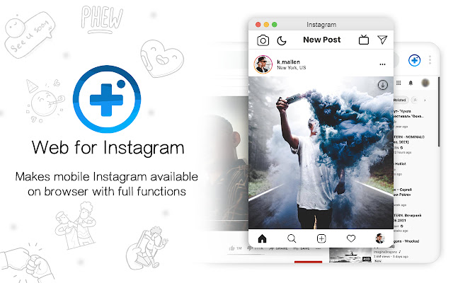 Web client for Instagram™ from Chrome web store to be run with OffiDocs Chromium online Web client for Instagram™ from Chrome web store to be run with OffiDocs Chromium online