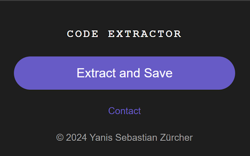 Website Code Extractor from Chrome web store to be run with OffiDocs Chromium online Website Code Extractor from Chrome web store to be run with OffiDocs Chromium online