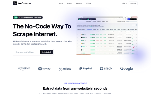 WeScrape from Chrome web store to be run with OffiDocs Chromium online WeScrape from Chrome web store to be run with OffiDocs Chromium online