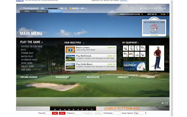 WGT™ Simple Putting Aid from Chrome web store to be run with OffiDocs Chromium online WGT™ Simple Putting Aid from Chrome web store to be run with OffiDocs Chromium online