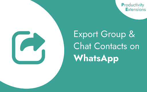 Whatsapp Group Contacts Exporter by Productivity Extensions from Chrome web store to be run with OffiDocs Chromium online Whatsapp Group Contacts Exporter by Productivity Extensions from Chrome web store to be run with OffiDocs Chromium online