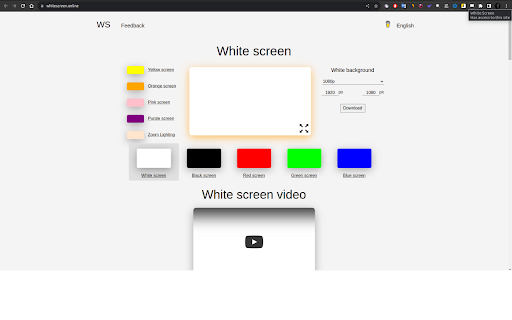 White Screen from Chrome web store to be run with OffiDocs Chromium online White Screen from Chrome web store to be run with OffiDocs Chromium online