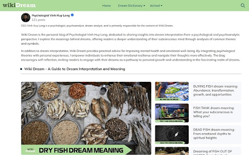 Wiki Dream | Interpretation and Meaning for All Your Dream from Chrome web store to be run with OffiDocs Chromium online Wiki Dream | Interpretation and Meaning for All Your Dream from Chrome web store to be run with OffiDocs Chromium online