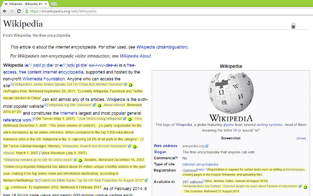Wikipedia Inline References from Chrome web store to be run with OffiDocs Chromium online Wikipedia Inline References from Chrome web store to be run with OffiDocs Chromium online