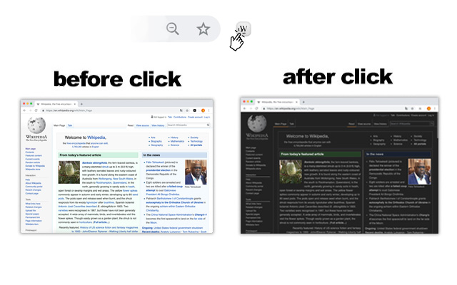 Wikipedia night mode from Chrome web store to be run with OffiDocs Chromium online Wikipedia night mode from Chrome web store to be run with OffiDocs Chromium online