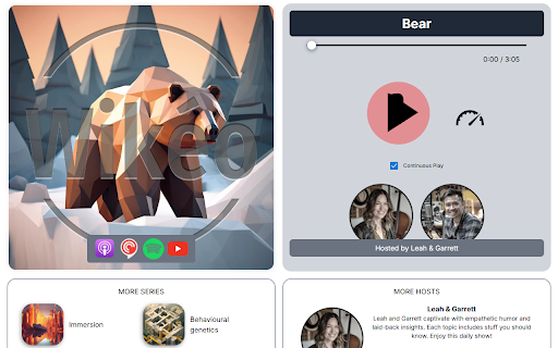 Wikéo Your Wikipedia compatible Podcasts from Chrome web store to be run with OffiDocs Chromium online Wikéo Your Wikipedia compatible Podcasts from Chrome web store to be run with OffiDocs Chromium online