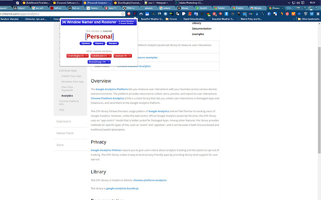 Window Namer and Restorer BETA from Chrome web store to be run with OffiDocs Chromium online Window Namer and Restorer BETA from Chrome web store to be run with OffiDocs Chromium online
