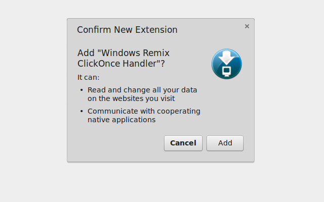 Windows Remix ClickOnce Helper from Chrome web store to be run with OffiDocs Chromium online Windows Remix ClickOnce Helper from Chrome web store to be run with OffiDocs Chromium online