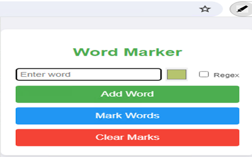 Word Marker from Chrome web store to be run with OffiDocs Chromium online Word Marker from Chrome web store to be run with OffiDocs Chromium online