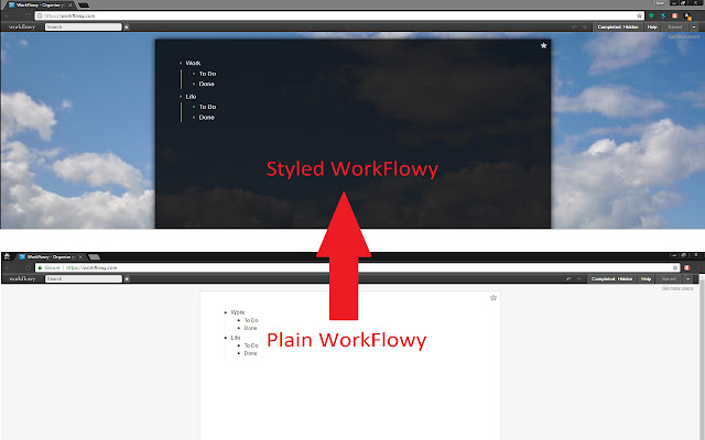 Workflowy Styler from Chrome web store to be run with OffiDocs Chromium online Workflowy Styler from Chrome web store to be run with OffiDocs Chromium online
