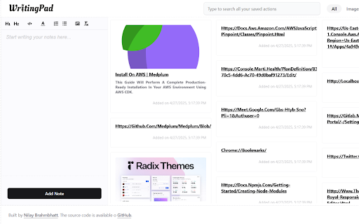WritingPad Quick Notes, Powerful Results from Chrome web store to be run with OffiDocs Chromium online WritingPad Quick Notes, Powerful Results from Chrome web store to be run with OffiDocs Chromium online