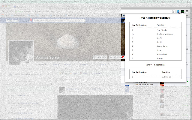 xKey: Discover website keyboard shortcuts from Chrome web store to be run with OffiDocs Chromium online xKey: Discover website keyboard shortcuts from Chrome web store to be run with OffiDocs Chromium online
