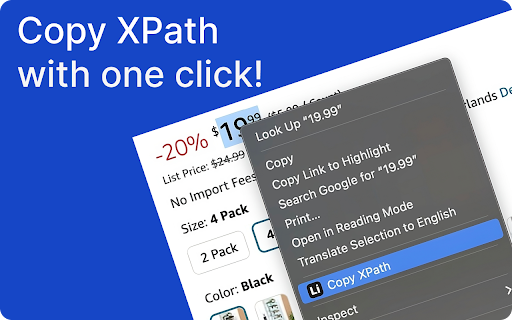 XPath One Click Copy from Chrome web store to be run with OffiDocs Chromium online XPath One Click Copy from Chrome web store to be run with OffiDocs Chromium online
