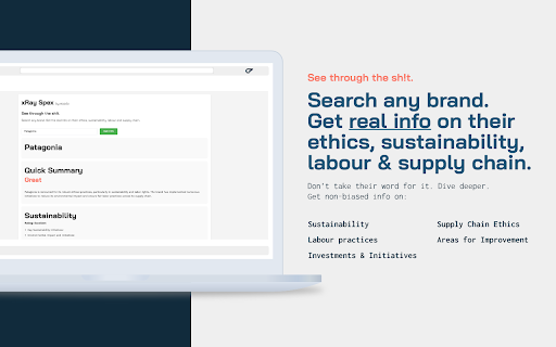 xRay Spex by ecodo from Chrome web store to be run with OffiDocs Chromium online xRay Spex by ecodo from Chrome web store to be run with OffiDocs Chromium online