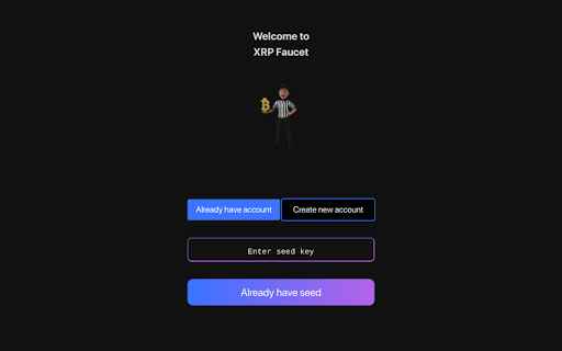 XRP Faucet from Chrome web store to be run with OffiDocs Chromium online XRP Faucet from Chrome web store to be run with OffiDocs Chromium online