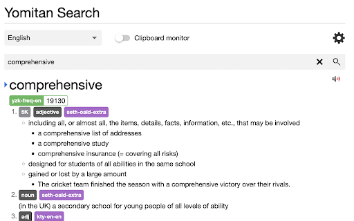 Yomitan Popup Dictionary from Chrome web store to be run with OffiDocs Chromium online Yomitan Popup Dictionary from Chrome web store to be run with OffiDocs Chromium online