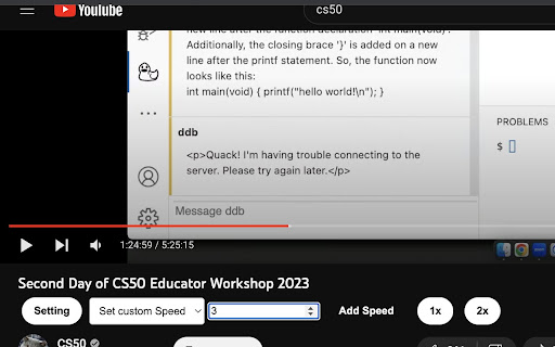 YouTube Custom Playback Speed from Chrome web store to be run with OffiDocs Chromium online YouTube Custom Playback Speed from Chrome web store to be run with OffiDocs Chromium online